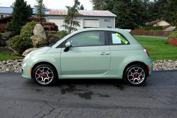 2012 Fiat 500 Sport AUTOMATIC!!! ONLY 69K MILES!!! NO ACCIDENTS!!!... for sale in PUYALLUP, WA – photo 3
