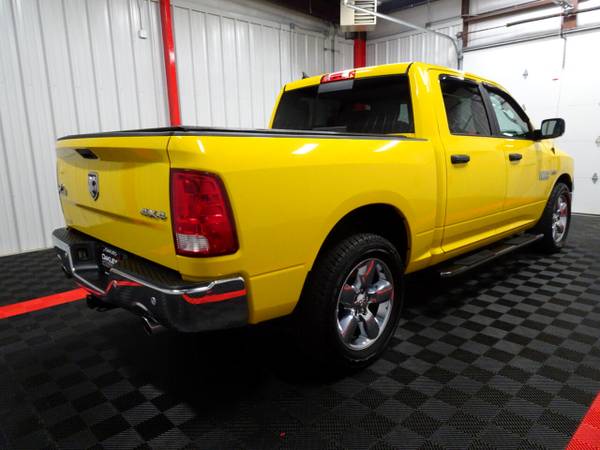 2016 RAM 1500 4WD Crew Cab 140.5" Big Horn pickup Yellow - cars &... for sale in Branson West, AR – photo 20