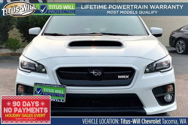 2017 Subaru WRX AWD All Wheel Drive Limited Sedan - cars & trucks -... for sale in Tacoma, WA – photo 2