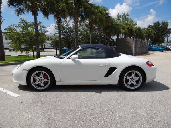 2006 PORSCHE BOXSTER S 3.2L MANUAL 6 SP 78K NO ACCIDENT CLEAR TITLE for sale in Fort Myers, FL – photo 2