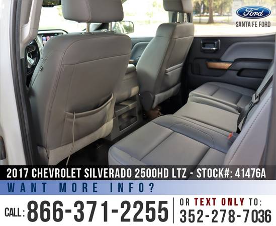 2017 CHEVROLET SILVERADO 2500HD LTZ 4WD - Bluetooth - Camera for sale in Alachua, FL – photo 16