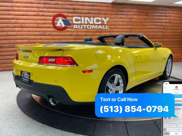 2015 Chevrolet Chevy Camaro 1LT Convertible - Special Finance... for sale in Fairfield, OH – photo 4
