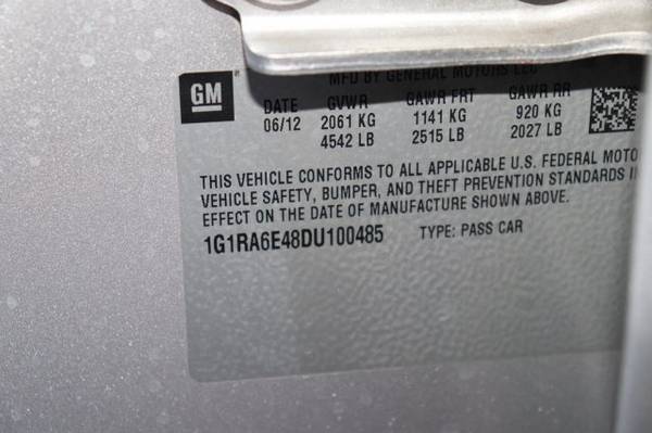 2013 Chevrolet Volt SKU:DU100485 Hatchback for sale in Irvine, CA – photo 19