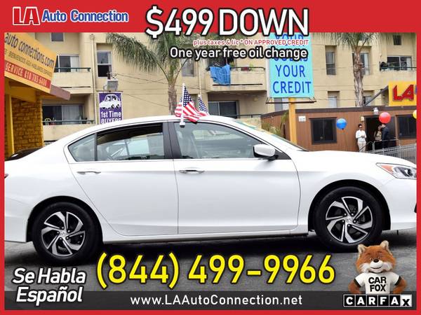2017 Honda *Accord* *LX* $296 /mo for sale in Van Nuys, CA – photo 7