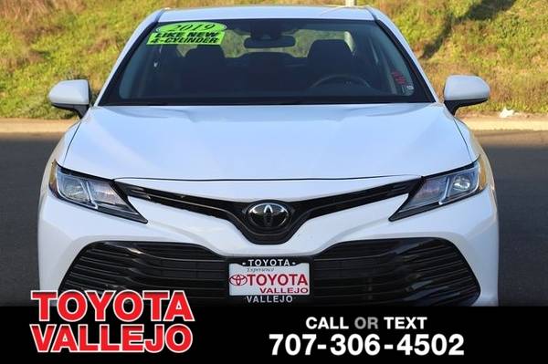 2019 Toyota Camry LE 4D Sedan - - by dealer - vehicle for sale in Vallejo, CA – photo 2