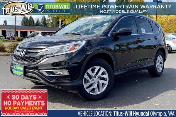 2015 Honda CR-V AWD All Wheel Drive CRV EX-L SUV - cars & trucks -... for sale in Olympia, WA – photo 12