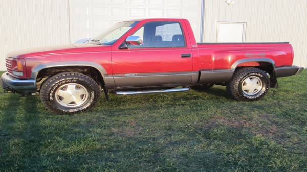 1991 Chevrolet Stepside With Meyers Plow - cars & trucks - by owner... for sale in Henning, MN – photo 2