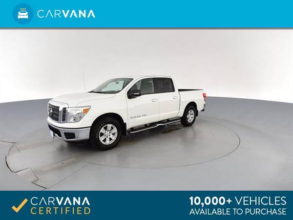 2018 Nissan Titan Crew Cab SV Pickup 4D 5 1/2 ft pickup White - for sale in Columbia, SC – photo 6