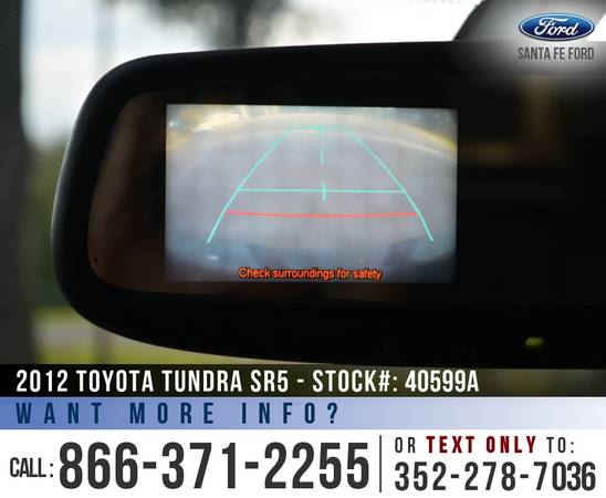 2012 Toyota Tundra SR5 *** Camera, Homelink, Tinted Windows *** -... for sale in Alachua, FL – photo 14