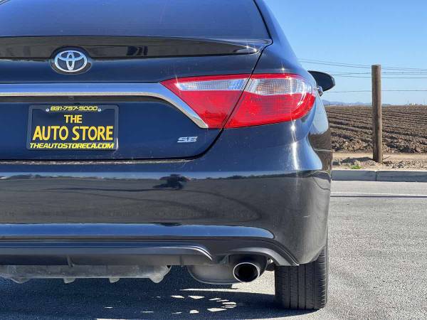 2017 Toyota Camry SE sedan Midnight Black Metallic for sale in Salinas, CA – photo 16