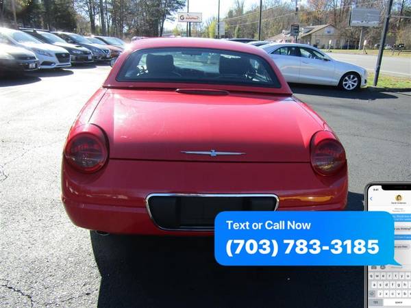 2004 FORD THUNDERBIRD w/Hardtop Premium ~ WE FINANCE BAD CREDIT -... for sale in Stafford, District Of Columbia – photo 6