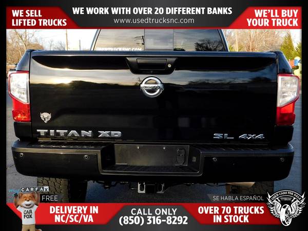 441/mo - 2016 Nissan Titan XD SL 4x4Crew Cab Pickup (Diesel) FOR for sale in KERNERSVILLE, NC – photo 6