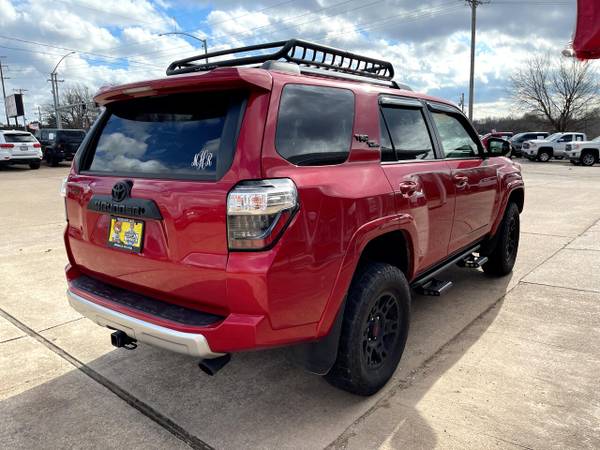 2018 Toyota 4Runner TRD Off Road Premium 4WD (Natl) suv RED - cars & for sale in Springdale, MO – photo 5