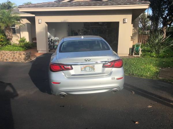2017 Infiniti Q70, loaded, low mileage, Premium Package Silver/Black... for sale in Lahaina, HI – photo 5