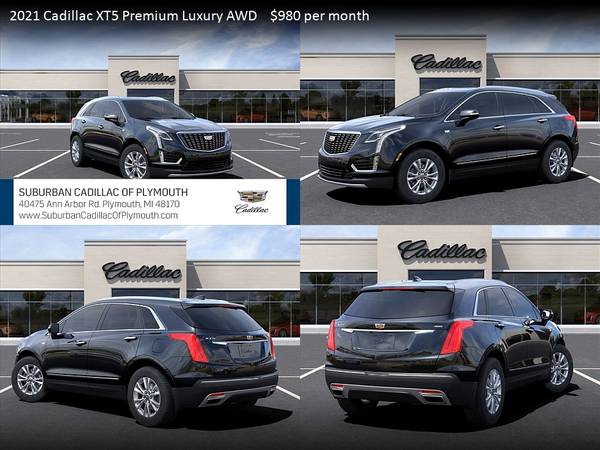2021 Cadillac XT5 XT 5 XT-5 Premium Luxury AWD FOR ONLY 980/mo! for sale in Plymouth, MI – photo 14