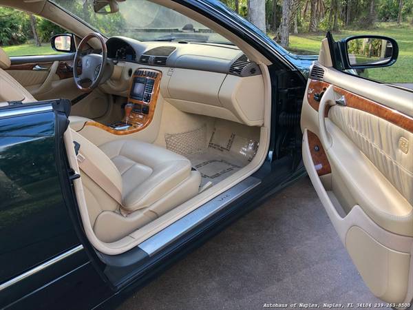2002 Mercedes Benz CL600 Coupe AMG package 46,986 miles! 100,000 below for sale in Naples, FL – photo 18