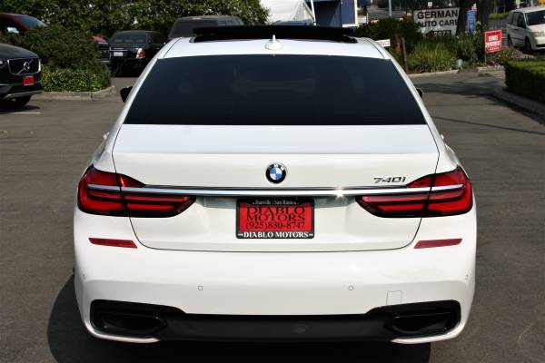 2017 BMW 7-Series 740i M-Sport, Exec, DAP+, pano mnrf, white, #4423... for sale in San Ramon, CA – photo 12