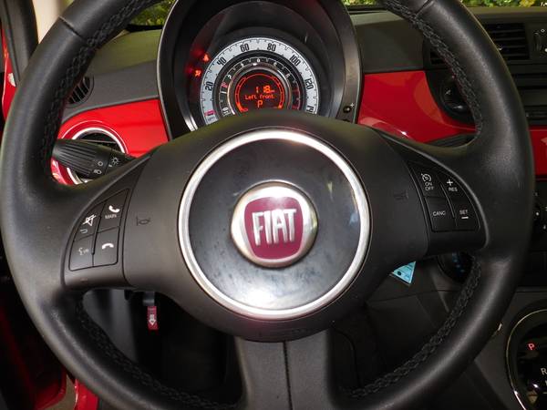 2012 Fiat 500 Convertible 34k Miles Automatic Leather 29/33 mpgs... for sale in Fort Myers, FL – photo 15