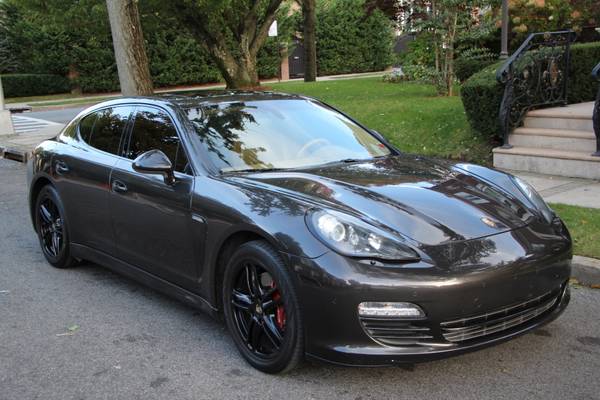 2013 PORSCHE PANAMERA 4 PLATINUM EDITION AWD BRWN/BEIGE LOADED DVD for sale in Brooklyn, NY – photo 2