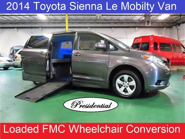 2014 Toyota Sienna Le Presidential Wheelchair Handicap Conversion Van for sale in salt lake, UT