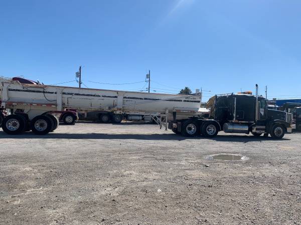 1988 Peterbilt and 2004 Ranco dump trailer - - by for sale in Las Vegas, NV – photo 2