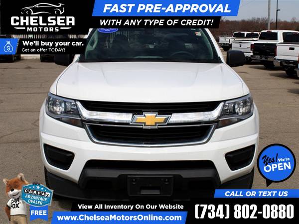 204/mo - 2016 Chevrolet Colorado Work Truck Extended Cab - Easy for sale in Chelsea, MI – photo 3