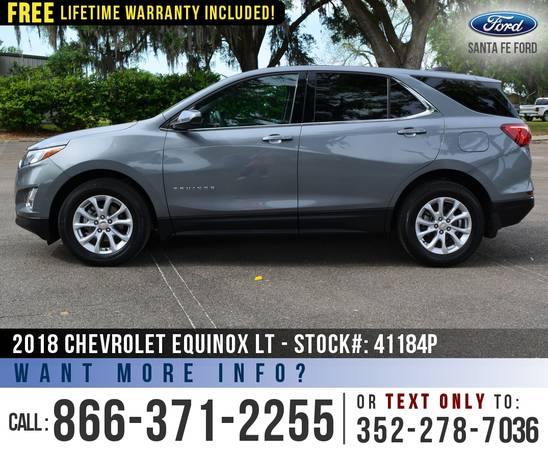 2018 Chevy Equinox LT Push to Start - Backup Camera - Onstar for sale in Alachua, FL – photo 4