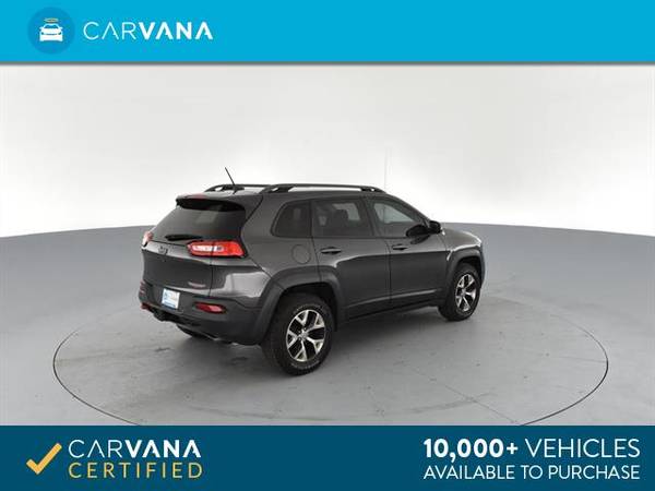 2014 Jeep Cherokee TrailHawk Sport Utility 4D suv Gray - FINANCE for sale in Arlington, District Of Columbia – photo 11