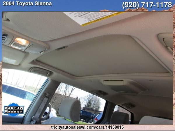 2004 TOYOTA SIENNA XLE 7 PASSENGER 4DR MINI VAN Family owned since for sale in MENASHA, WI – photo 12