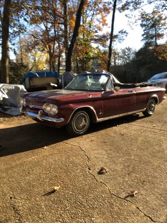 1964 Corvair Convertible 4-speed - cars & trucks - by owner -... for sale in Knoxville, TN – photo 18