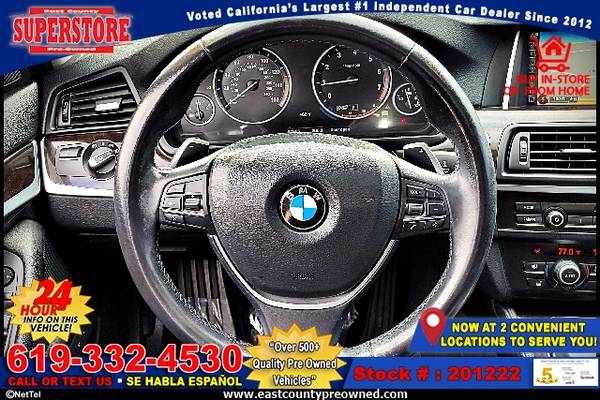 2016 BMW 5 SERIES 528I sedan-EZ FINANCING-LOW DOWN! - cars & trucks... for sale in El Cajon, CA – photo 12