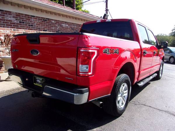 2016 Ford F150 XLT SuperCrew 5.0 4x4, 99k Miles, Auto, Red/Grey,... for sale in Franklin, MA – photo 3