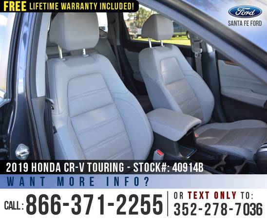 2019 HONDA CRV TOURING Sunroof - Leather Seats - Warranty for sale in Alachua, FL – photo 21