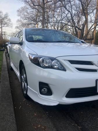 2012 Toyota Corolla White Excellent Condition - cars & trucks - by... for sale in Bethesda, District Of Columbia – photo 2