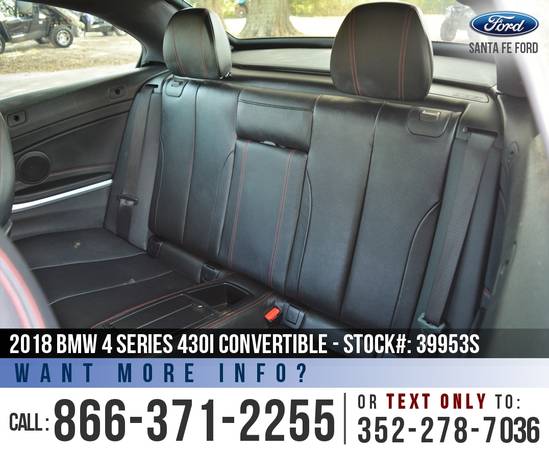 ‘18 BMW 4 Series 430i *** Camera, Leather Seats, Homelink *** for sale in Alachua, FL – photo 18