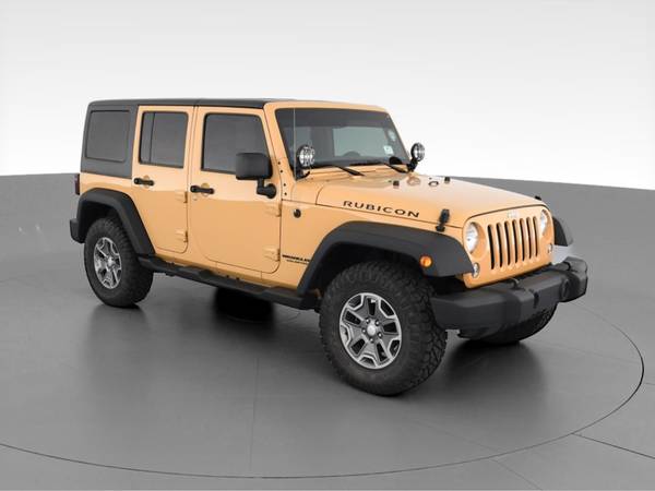 2014 Jeep Wrangler Unlimited Rubicon Sport Utility 4D suv Beige - -... for sale in Baltimore, MD – photo 15