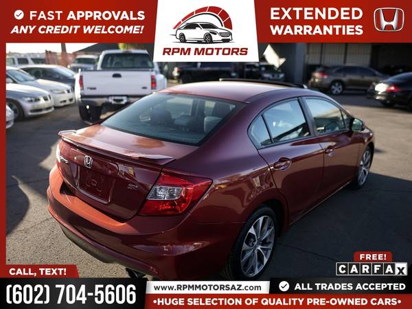 2012 Honda Civic Si 6SPD 6 SPD 6-SPD FOR ONLY 197/mo! - cars & for sale in Phoenix, AZ – photo 7