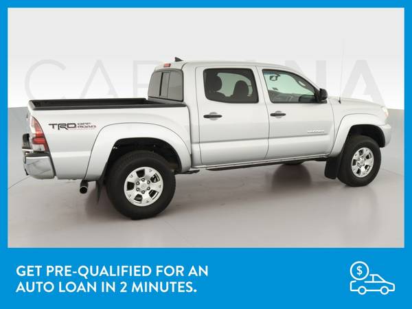2013 Toyota Tacoma Double Cab PreRunner Pickup 4D 5 ft pickup Silver for sale in Victoria, TX – photo 9