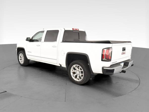 2016 GMC Sierra 1500 Crew Cab SLT Pickup 4D 5 3/4 ft pickup White -... for sale in Arlington, District Of Columbia – photo 7