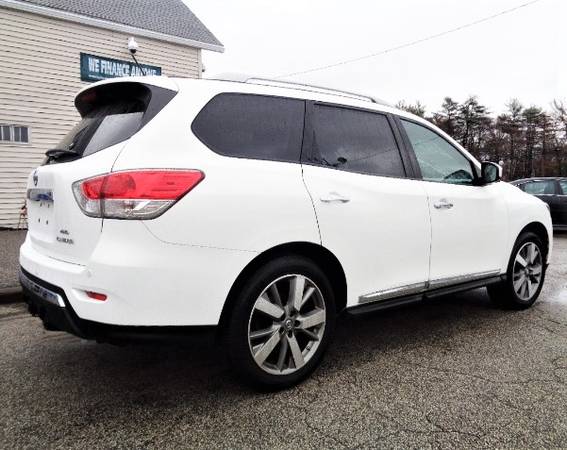 2014 Nissan Pathfinder 4x4 Platinum 7-Passenger Leather Roof Nav for sale in Hampton Falls, MA – photo 4