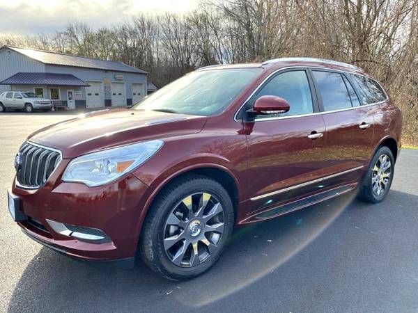 2017 Buick Enclave Premium suv Crimson Red Tintcoat - cars & trucks... for sale in Spencerport, NY – photo 7