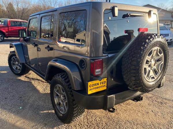 2016 Jeep Wrangler Unlimited 4WD 4dr Rubicon - cars & trucks - by... for sale in center point, WI – photo 6
