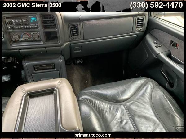2002 GMC Sierra 3500 SLT 4dr Crew Cab 4WD LB 6.6L V8 DIESEL for sale in Uniontown , OH – photo 16