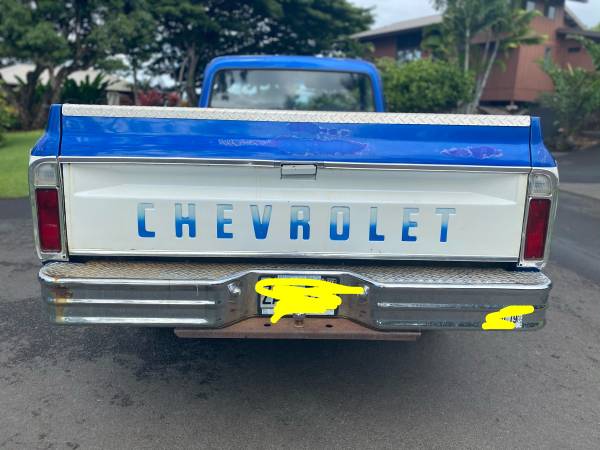 1972 Chevy Custom 10 4x4 - cars & trucks - by owner - vehicle... for sale in Hilo, HI – photo 6