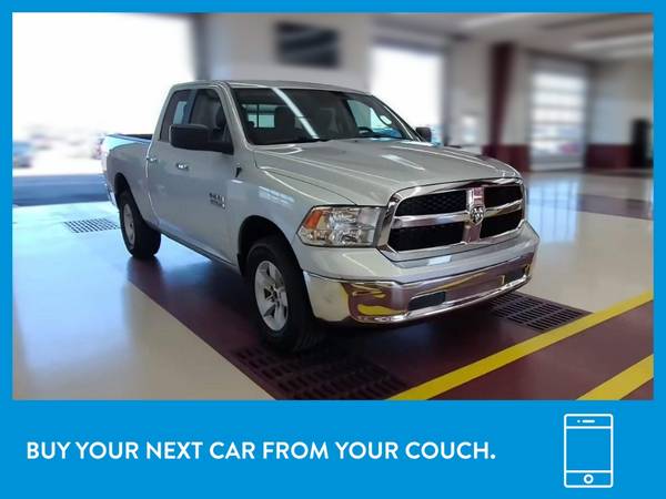 2018 Ram 1500 Quad Cab Harvest Pickup 4D 6 1/3 ft pickup Silver for sale in Montebello, CA – photo 12