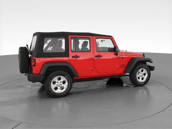2015 Jeep Wrangler Unlimited Sport S SUV 4D suv Red - FINANCE ONLINE... for sale in Providence, RI – photo 12