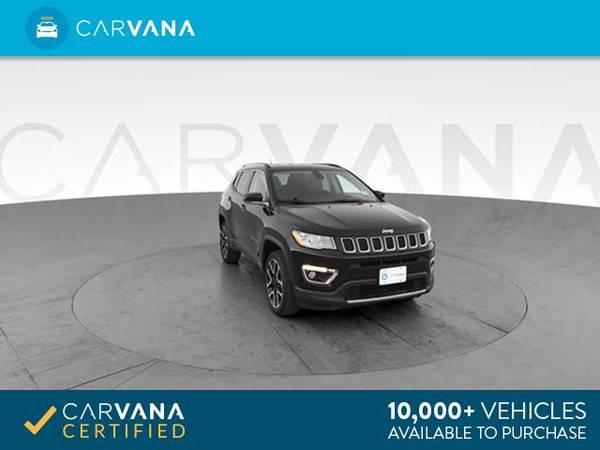 2017 Jeep Compass All New Limited Sport Utility 4D suv Black - FINANCE for sale in Atlanta, CA