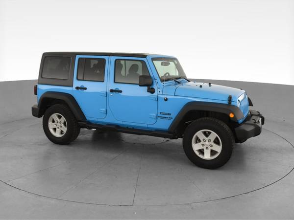 2017 Jeep Wrangler Unlimited Sport S Sport Utility 4D suv Blue - -... for sale in Holland , MI – photo 14