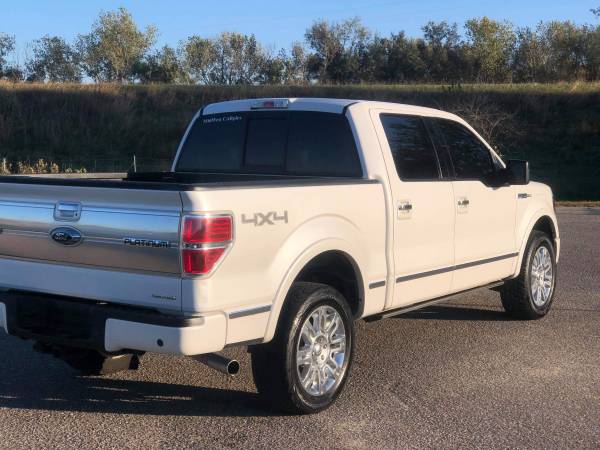 11 FORD F150 PLATINUM WHITE!! 4X4 for sale in Junction City, KS – photo 3