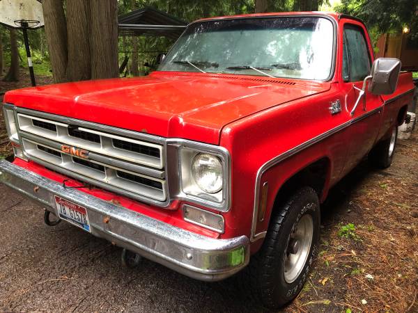 1976 GMC Sierra - cars & trucks - by owner - vehicle automotive sale for sale in Colburn, WA – photo 3